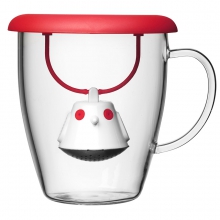 Кружка с емкостью для заваривания чая Birdie Swing Nest Birdie