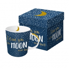 Кружка в подарочной упаковке Moon Love 450 ml