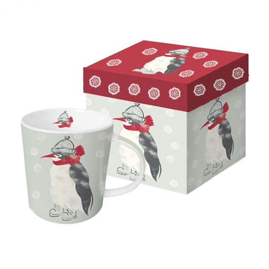 Кружка в подарочной упаковке Winter Penguin 350 ml 1