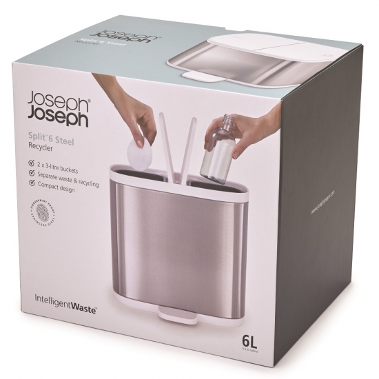 Контейнер мусорный для ванной комнаты Joseph Joseph Split™ 8