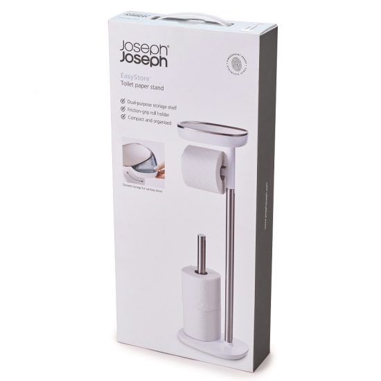 Держатель для туалетной бумаги с подносом Joseph Joseph EasyStore 8