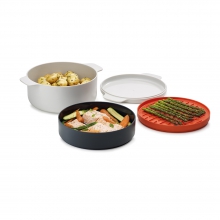 Набор для готовки в микроволновке Joseph Joseph M-Cuisine Stackable cooking set