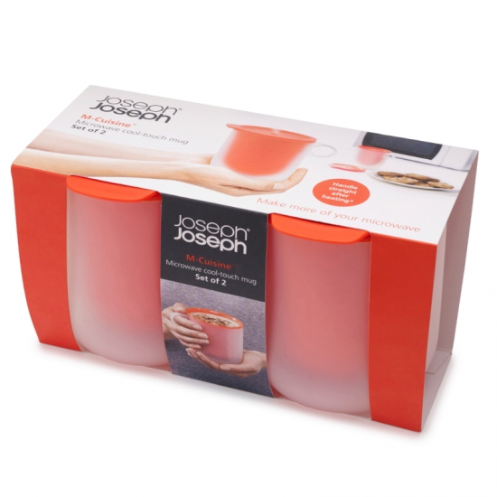 Кружки для микроволновки Joseph Joseph M-Cuisine Microwave Cool-Touch Mugs 5