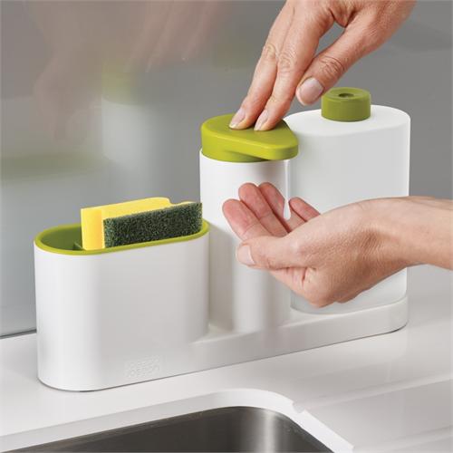 Органайзер с дозатором для мыла Joseph Joseph SinkBase™ 3pc Sink Tidy Set 1