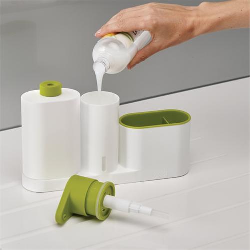 Органайзер с дозатором для мыла Joseph Joseph SinkBase™ 3pc Sink Tidy Set 2