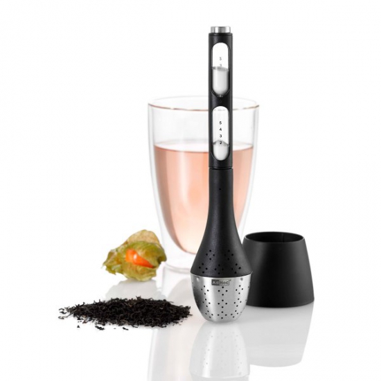 Ситечко для заваривания чая c часами Tea Egg with Magnetic Hourglass Santea 1