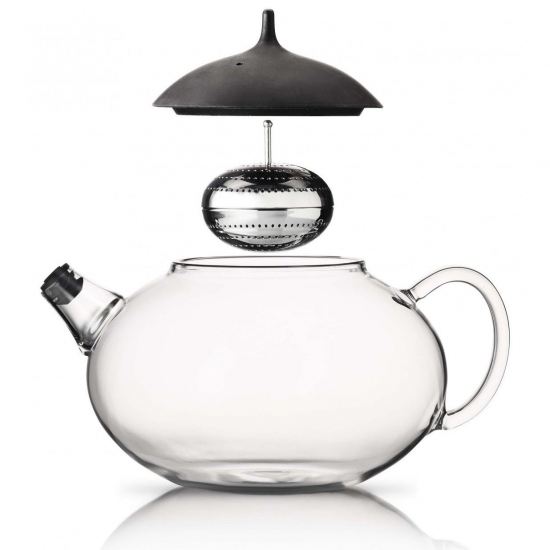 Чайник с механизмом для заваривания Glass Teapot with Built in Tea Egg 3